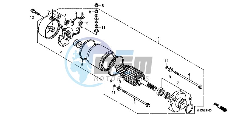 STARTER MOTOR