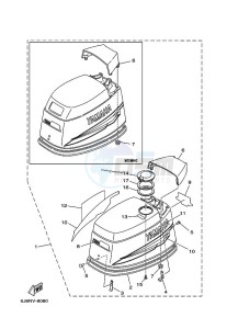 25J drawing TOP-COWLING