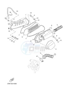 YP125R X-MAX125 X-MAX (2DME 2DME 2DME) drawing INTAKE 2