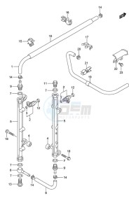 DF 225 drawing Fuel Injector