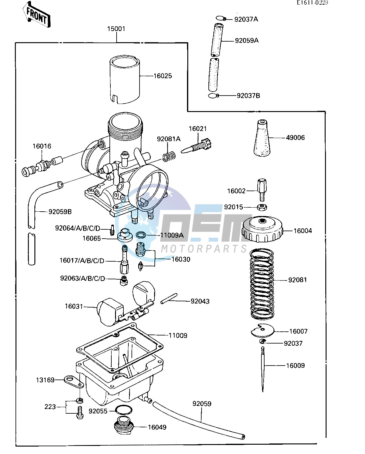 CARBURETOR-- KDX80-C1_C2_C3- -