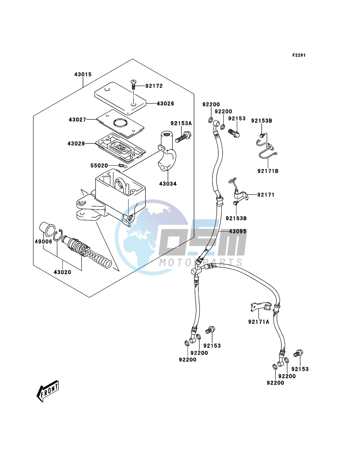 Front Master Cylinder