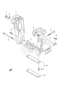 DF 70A drawing Clamp Bracket