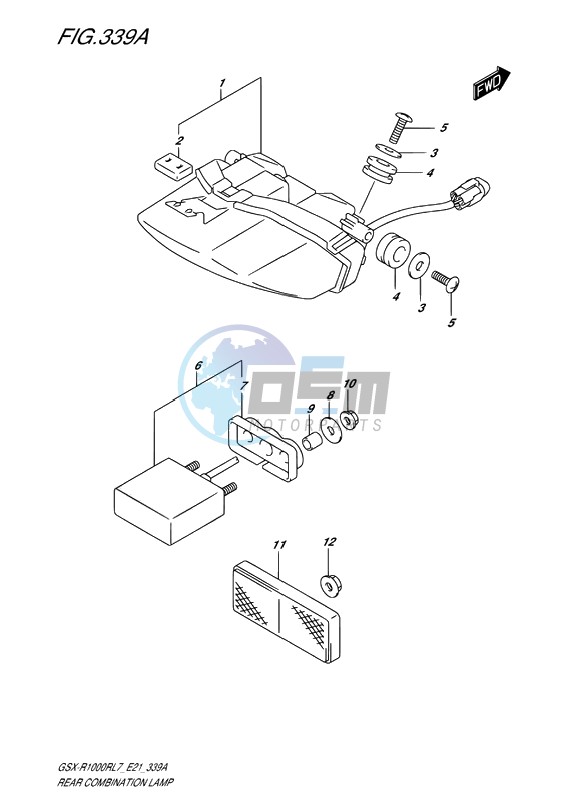 REAR COMBINATION LAMP