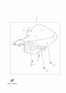 YFM700FWAD (BFEF) drawing SEAT