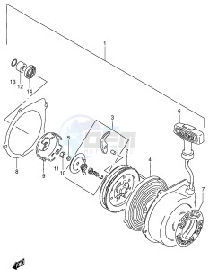 LT-F160 (P28) drawing RECOIL STARTER (OPTIONAL)