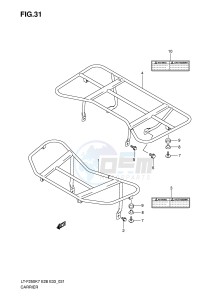 LT-F250 (E28-E33) drawing CARRIER