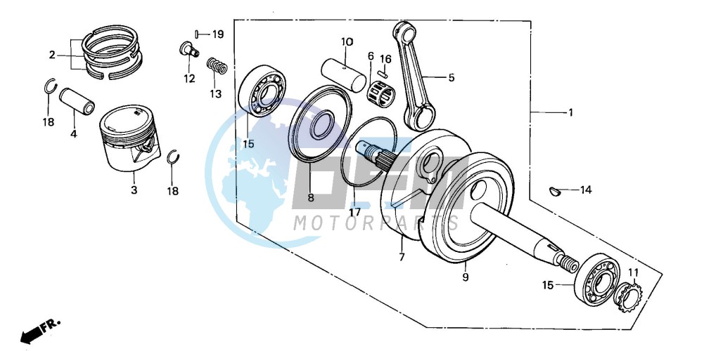 CRANKSHAFT/PISTON