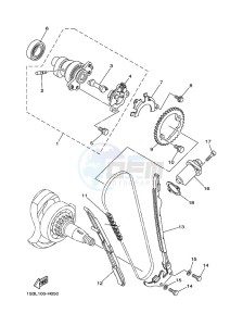 YFM700R (BCX7) drawing CAMSHAFT & CHAIN