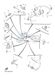 XVS950CU XV950 (1XC1) drawing ELECTRICAL 1