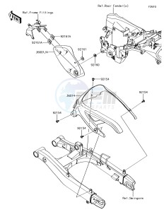 VULCAN S ABS EN650DHF XX (EU ME A(FRICA) drawing Side Covers/Chain Cover