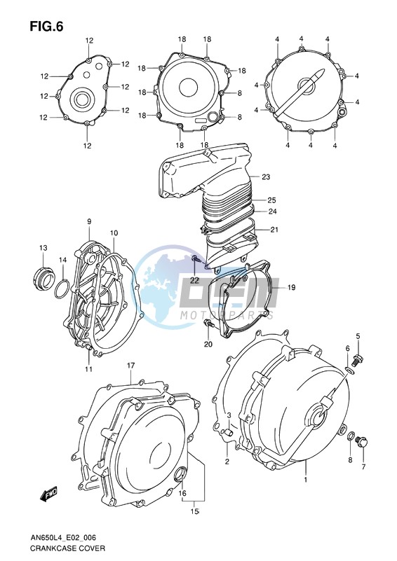 CRANKCASE COVER