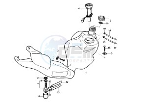 LIBERTY 4T 50 drawing Fuel Tank