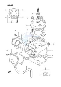 RM80 (E3) drawing CYLINDER (MODEL L)