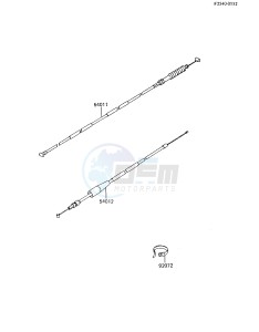 KX 80 E [KX80] (E2-E3) [KX80] drawing CABLES -- 85 KX80-E3- -