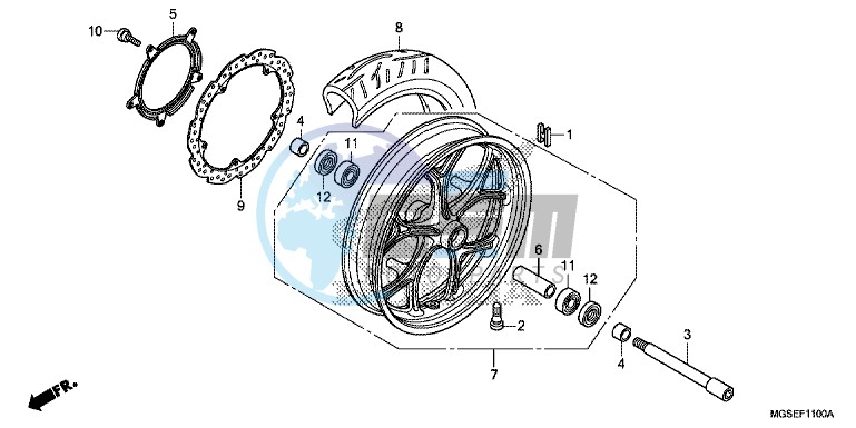 FRONT WHEEL