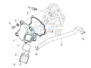 GTV 300 4T 4V ie Touring (USA) USA drawing Cylinder head cover