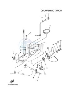 FL200CETX drawing PROPELLER-HOUSING-AND-TRANSMISSION-4