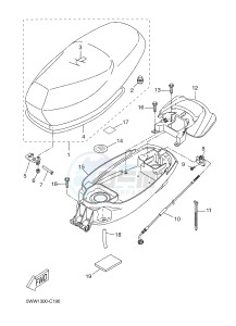 BW'S 50 (2B6K) drawing SEAT