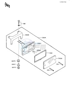 KLT 110 A [KLT110] (A1-A2) [KLT110] drawing TAILLIGHT