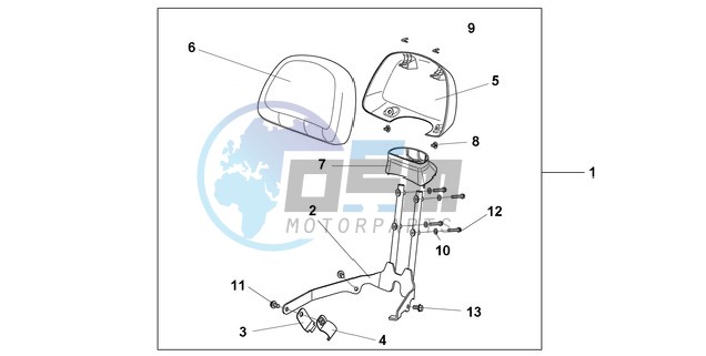 BACKREST *NHB01*