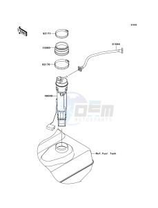 JET SKI ULTRA 250X JT1500B8F FR drawing Fuel Pump