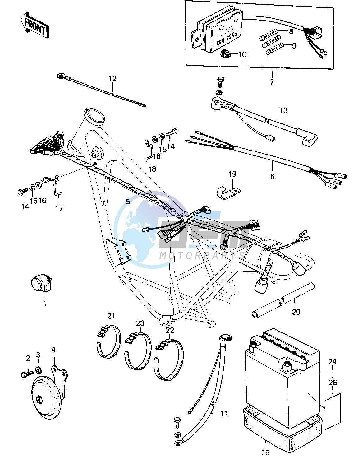 CHASSIS ELECTRICAL EQUIPMENT -- 80 D1- -