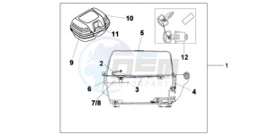 XL700V9 ED drawing TOP BOX 45L