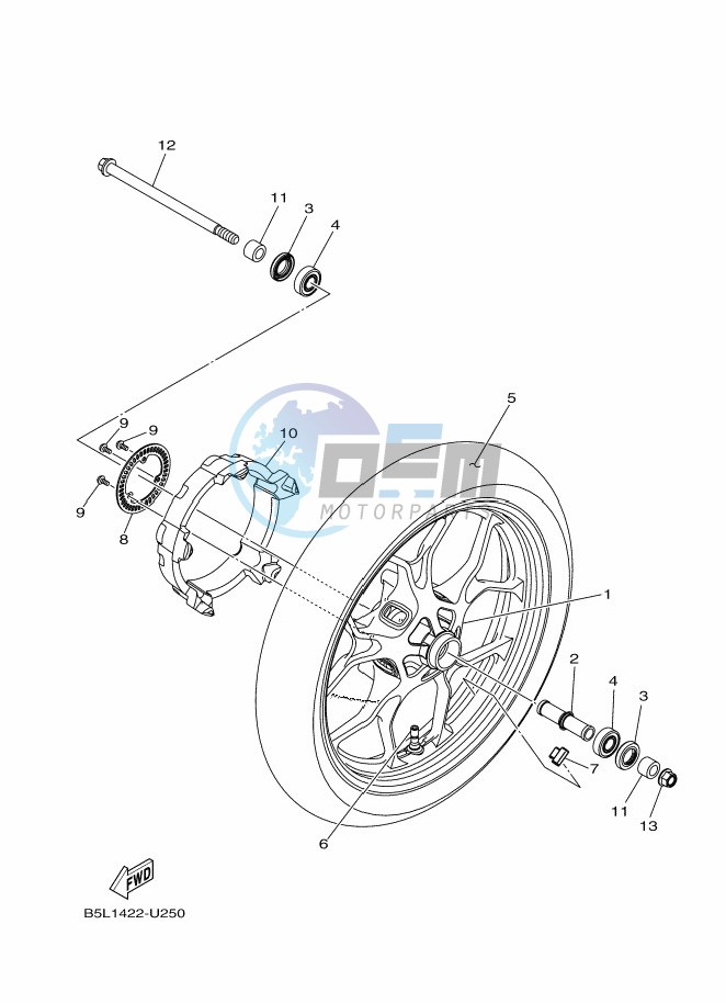 FRONT WHEEL