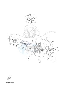 YP125RA (ABS) X-MAX 125 ABS (2DM2 2DM2) drawing WATER PUMP