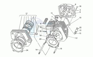 V 35 350 Florida Florida drawing Cylinder head