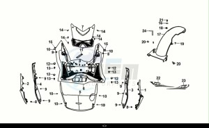 JET 14 50 (XC05W2-NL) (E5) (M1) drawing FLOOR PANEL - CENTER COVER