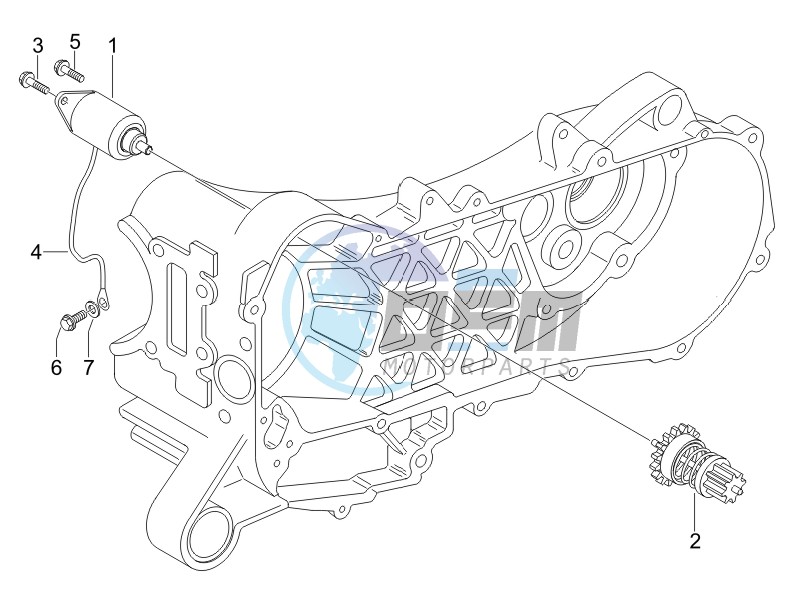 Starter - Electric starter