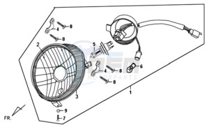 FIDDLE II 50 drawing HEADLAMP CPL