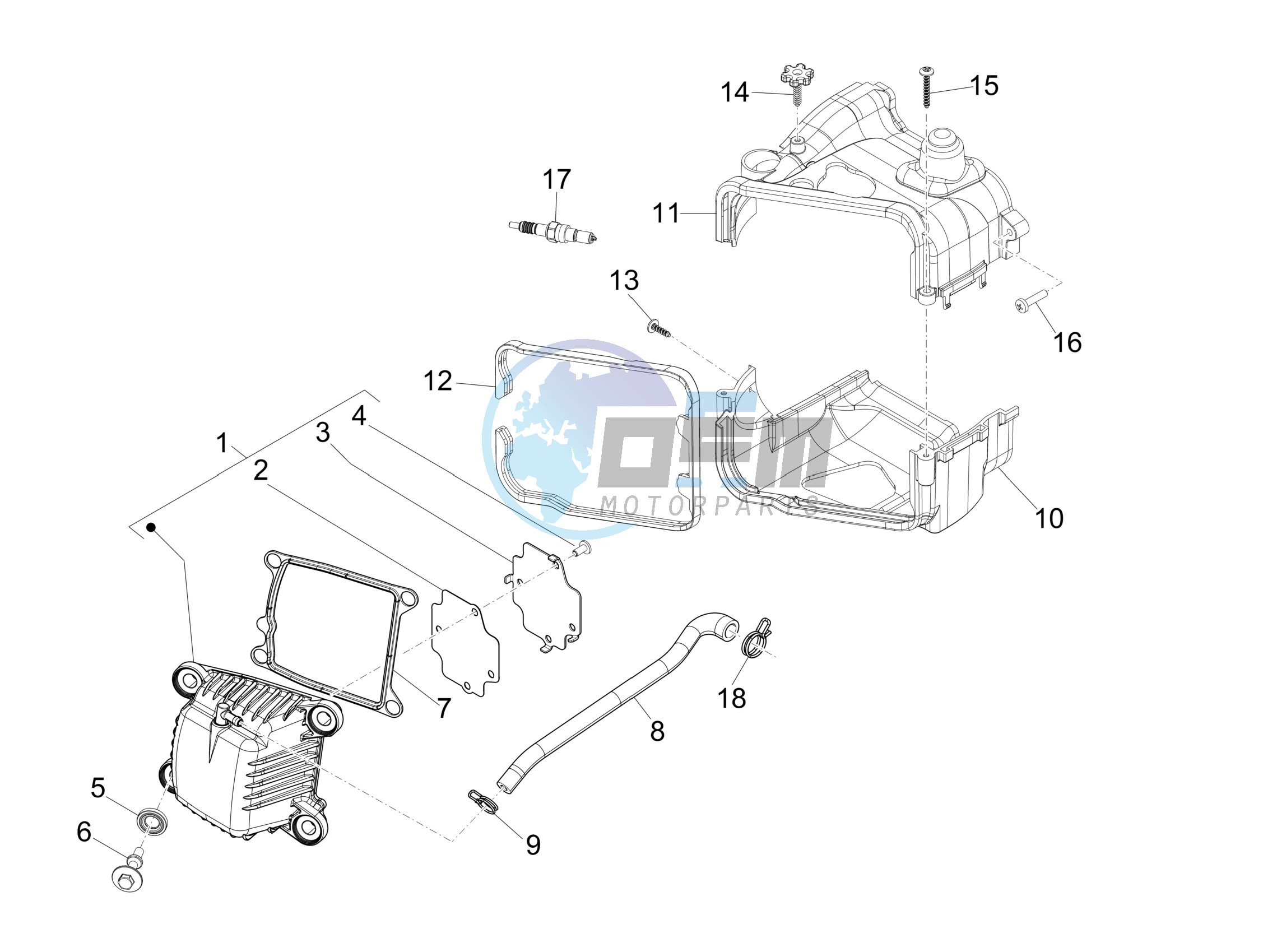 Cylinder head cover