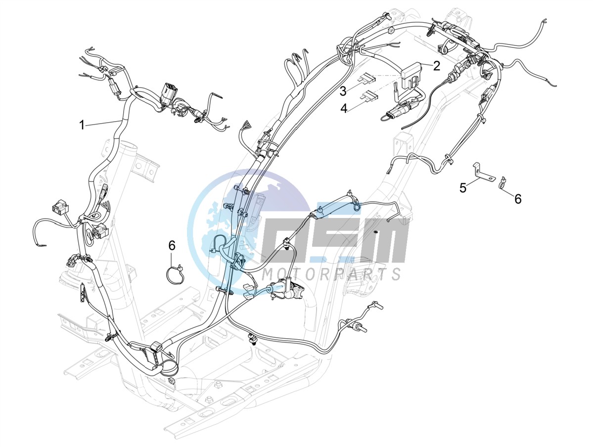 Main cable harness