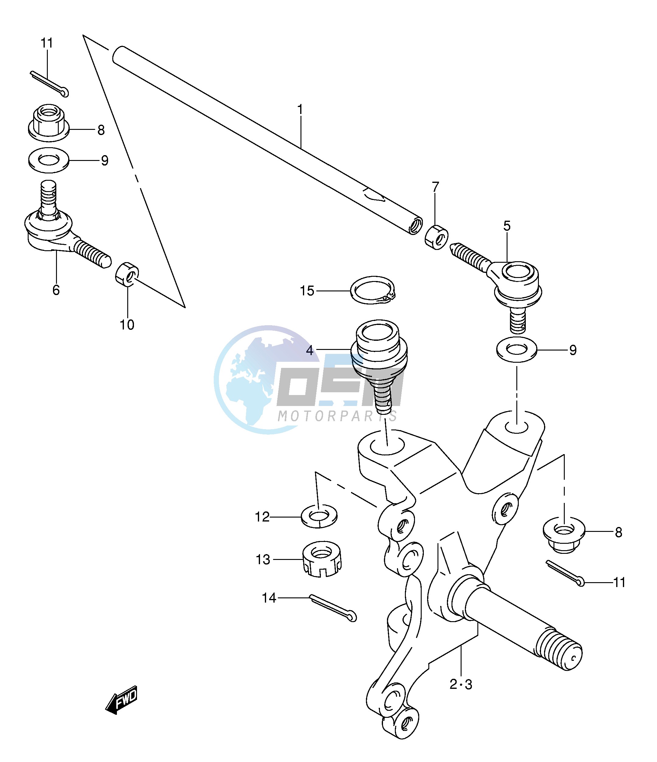 STEERING KNUCKLE (MODEL K3)