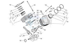 Stelvio 1200 - NTX - ABS 1200 drawing Drive shaft - Cylinder