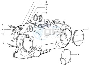 X8 125 PM36200-PM36300 drawing Crankcase Cooling