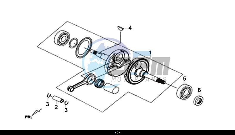 CRANK SHAFT COMP