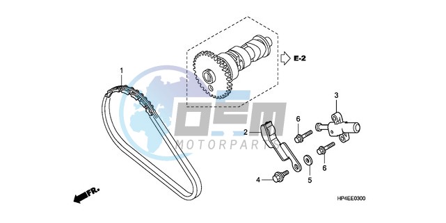 CAM CHAIN/TENSIONER