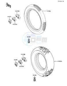 ZL 600 A [ZL600 ELIMINATOR] (A1-A2) drawing TIRES