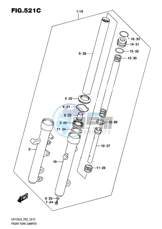 FRONT FORK DAMPER