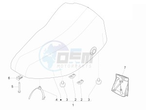 Liberty 125 4t Delivery e3 Single drawing Saddle seats - Tool roll