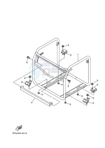 EF4000FW 358 (7P42 7P43) drawing FRAME