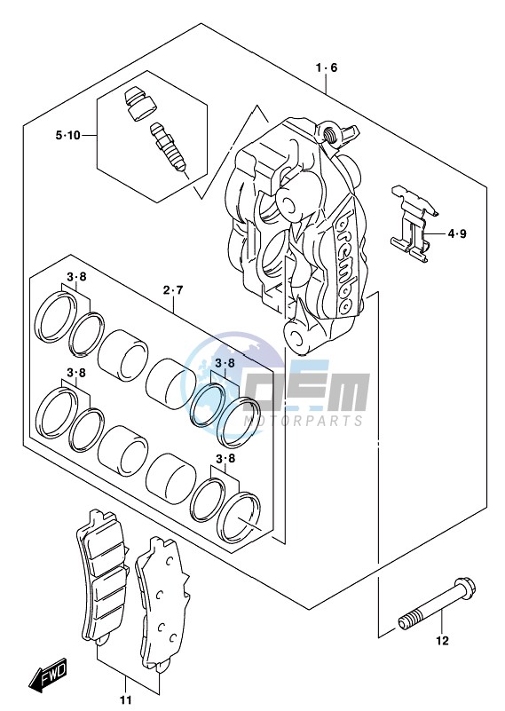 FRONT CALIPER