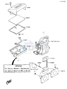 JF 650 A [X2] (A1-A2) [X2] drawing FLAME ARRESTER_MANIFOLD