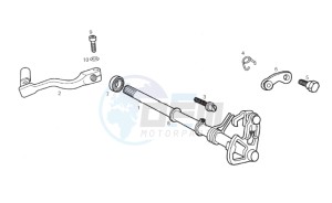 SMT 50 drawing Selector shaft