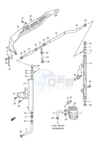 DF 150 drawing Fuel Injector