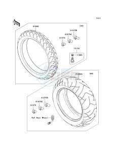 VN 2000 E [VULCAN 2000 CLASSIC] (6F-7F) E6F drawing TIRES